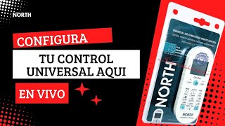 Configura tu Control Universal North para Aire Acondicionado