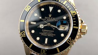 Rolex Submariner Date 16618LN Rolex Watch Review