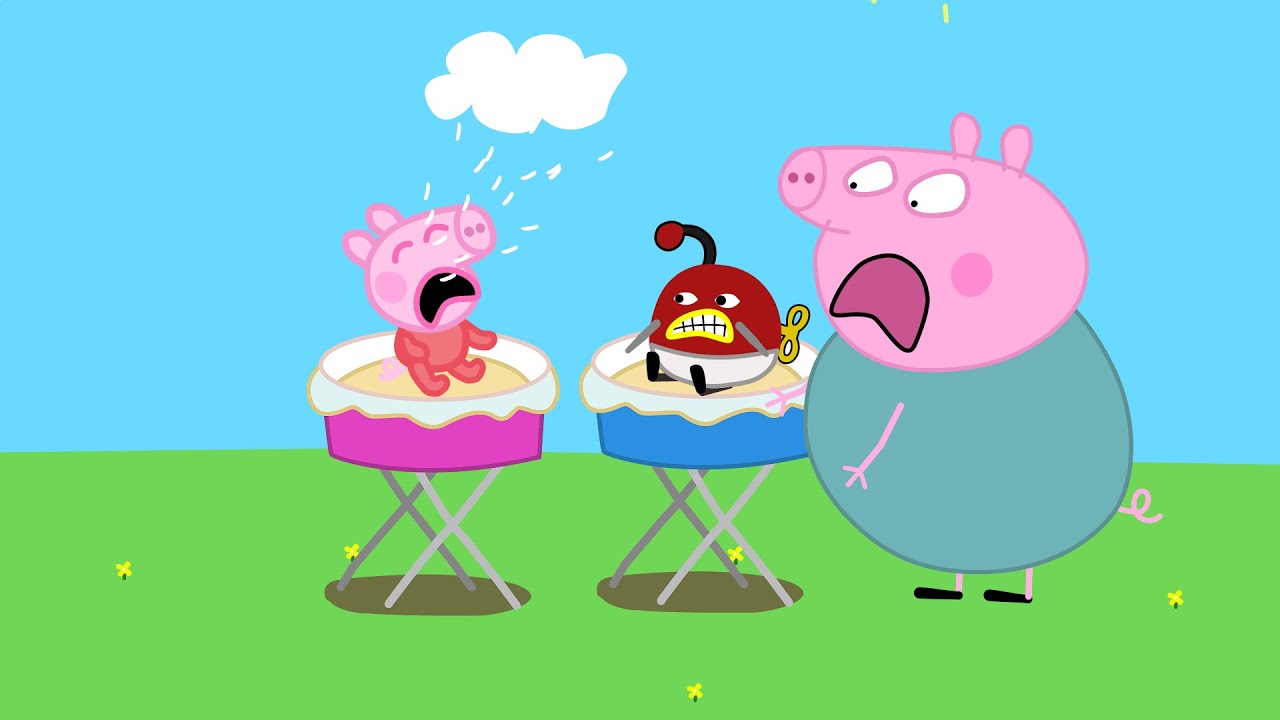 Meet Bomber B - Peppa Funny Animation - YouTube