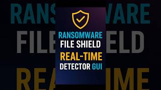 🛡️ Real-Time Ransomware Detector in Python! Alerts on .enc/.exe files. GUI + watchdog. #FuzzuTech ⚠️