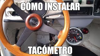 COMO INSTALAR TACOMETRO