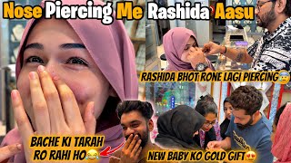 Nose Piercing My Wife For Nikah 🥹 Rashida K Aasu Nikal Gaye | Fokats | Abresh \u0026 Zeeshan