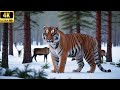 Explore Russian Ecosystems: From Taiga to Tundra - Wild Roar Channel 93 4K VIDEO HD