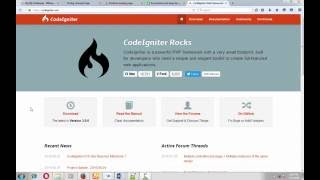 CodeIgniter tutorial for Beginners 1 Introduction