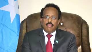 Md Farmajo oo ugu hambalyeeyay Shacabka Soomaaliyed bilashada Bisha Ramadan