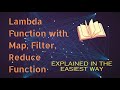 #27 Python Tutorial- Lambda Function with Map, Filter, Reduce Function