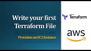 2. Terraform - Write your 1st Terraform manifest | Provision an EC2 instance on AWS using Terraform