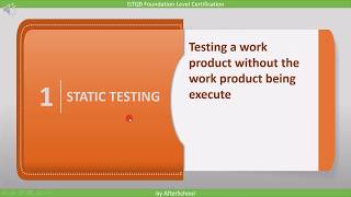 3 1 Static Testing Basics