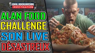 ALAN FOOD CHALLENGE - SON LIVE DESASTREUX OU IL FRAUDE LA TAILLE DES TACOS