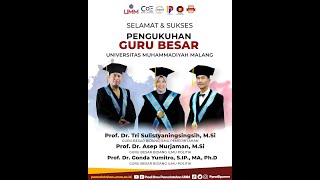 #highlights Pengukuhan Guru Besar Prodi Ilmu Pemerintahan UMM | Sabtu, 23 Desember 2023