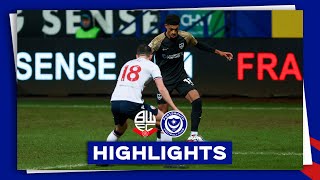 Highlights | Bolton Wanderers 3-0 Pompey