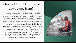 12 Universal Laws Class Module 1