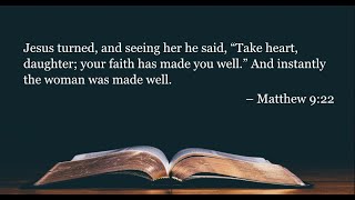 Bible Study - Verse by Verse through Matthew (Mt. 12: 8-14)
