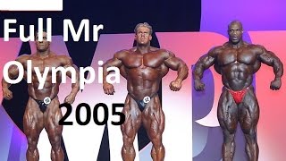 MR OLYMPIA 2005 Ronnie Coleman Jay Cutler