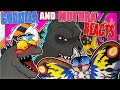 Godzilla Reacts| ♪ GODZILLA VS MOTHRA THE MUSICAL - Animated Song