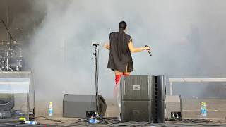 Sevdaliza - Hubris (Live @ Bosco Fresh Fest Moscow, Russia 06/25/2017)