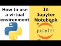How to use a Python virtual environment (venv) in a Jupyter Notebook