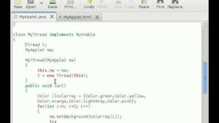 Java Applet Tutorial #10 Adding Thread