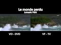 the lost world jurassic park french intro comparison