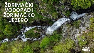 Ždrimački vodopad i Ždrimačko jezero - 4K