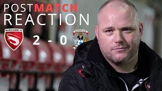 REACTION | Morecambe 2-0 Coventry City