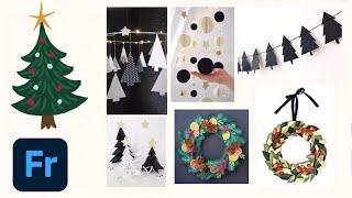DIY Illustrated Paper Ornaments with Shauna Lynn | Adobe Creative Cloud