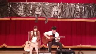 2017義守大學吉他社  期初大會表演  雞吉向上 （韓秉諺＋侯欣瑜-靠近一點點）