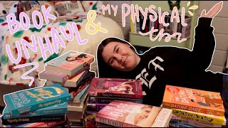 mini book unhaul & my physical tbr! 🫢📚