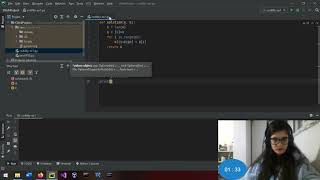 first video codility task from lesson 2 - cyclic rotation of an array
