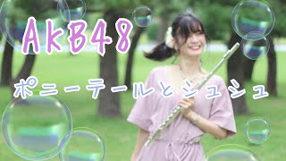 【フルート】AKB48/ポニーテールとシュシュ【演奏してみた】