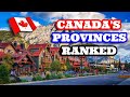 Every PROVINCE in CANADA Ranked WORST to BEST