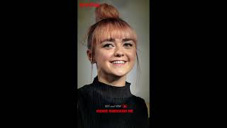 Maisie Williams Now and Then #shorts #maisiewilliams