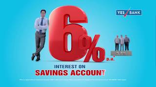 #IndiaBoleYes Get Up to 6%* Interest Rate On Savings Account – YES BANK