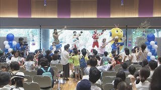 メディアスくん体操 de 地域リレー(34)しあわせ村わくわく七夕まつり2018