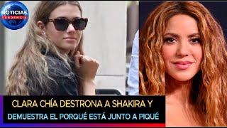 Clara Chía Martí DESTRONA a Shakira y demuestra el porqué está junto a Gerard Piqué #clarachía