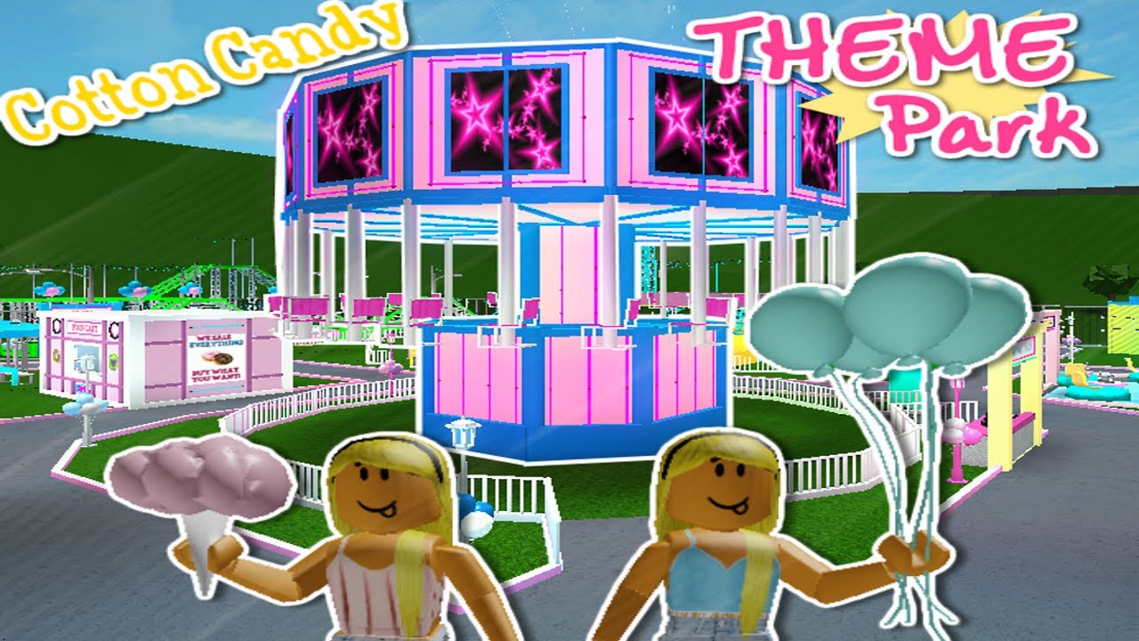 Bloxburg Amusement Theme Park Youtube