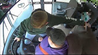 7th Grader Stops School Bus After Driver Passes Out