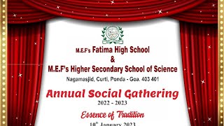 Annual Social  Gathering  2022-2023