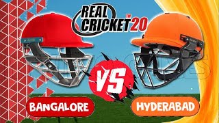 RCB vs SRH - Royal Challengers Bangalore vs Sunrisers Hyderabad - RCPL IPL 2021 Real Cricket 20 Live