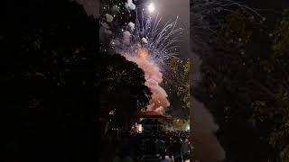 Shree Arakkal Kadappurathu Bhagwati  Temple Madappally 2 #fire fire #pooram #fireworks