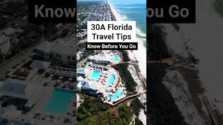 📍30A Travel Tips! 😍 #traveltips #30a #seaside #floridavacation #floridatravel #beach #travel