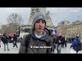 les lycéens dans la manifestation parisienne