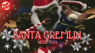 Holiday Gremlins SANTA STRIPE w/ GIZMO by NECA Toys