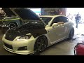 lexus is f dyno pull ttfs tuned