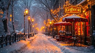 Enjoy Your Day Off At A London Coffee Shop ❄️☕The Best Jazz Music Of All Time For Good Relaxation