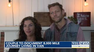 Couple sells everything they own to begin 2-year trip living in van