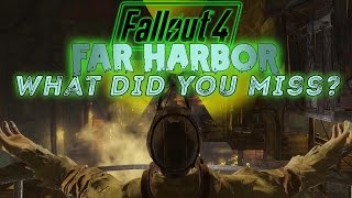 What Did You Miss? Fallout 4 Far Harbor Trailer Analysis: Ballistic Subs, WW2 Weapons, and More!