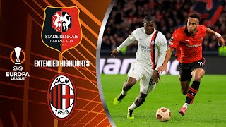 Rennes vs. AC Milan: Extended Highlights | UEL Play-offs 2nd Leg | CBS Sports Golazo