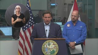 Florida Gov. Ron DeSantis calls Hurricane Ian one of top 5 strongest to hit state