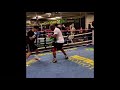 floyd mayweather doing mitts with rolly esnews boxing